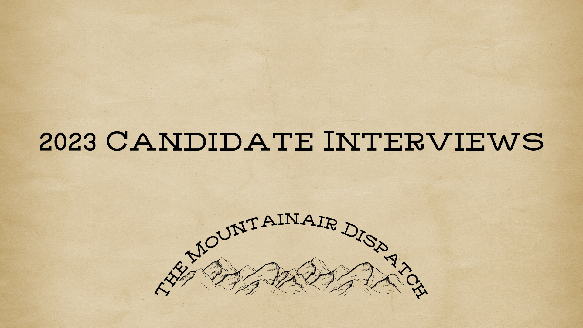 2023 Candidate Interviews: Roy Sharbutt