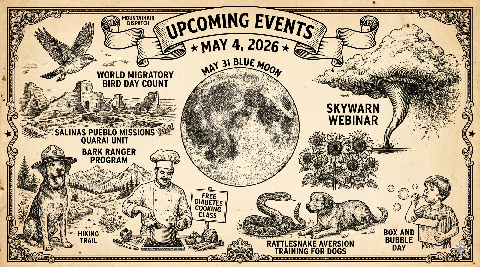 Upcoming Events for Monday, May 4, 2026