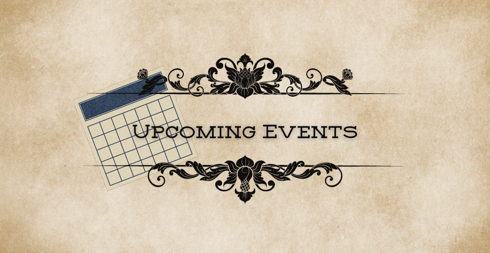 Upcoming Events for August 17, 2026