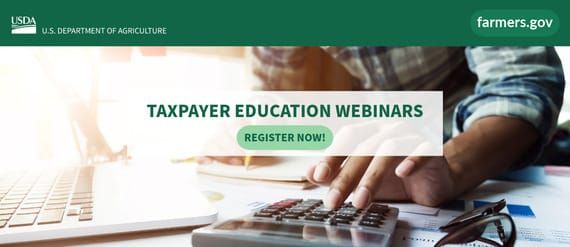 USDA Webinar on Tools to Manage Taxes Before the End of the Year