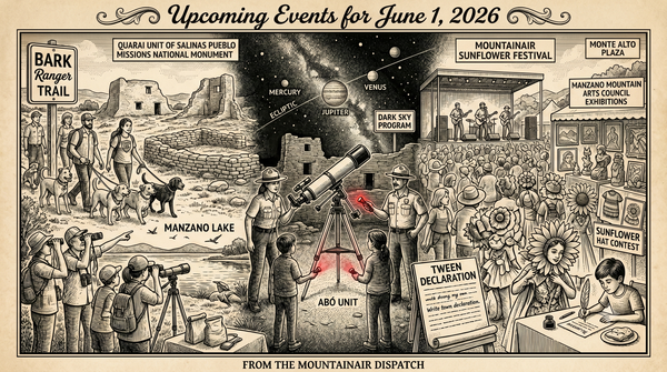 Upcoming Events for June 1, 2026