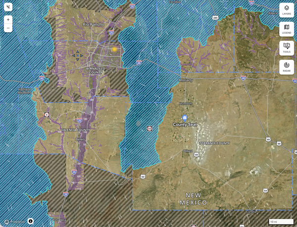 Flood Watch in Effect for Sandia and Manzano Mountains Through Tuesday Evening; Slow-Moving Storms Could Produce Excessive Rainfall