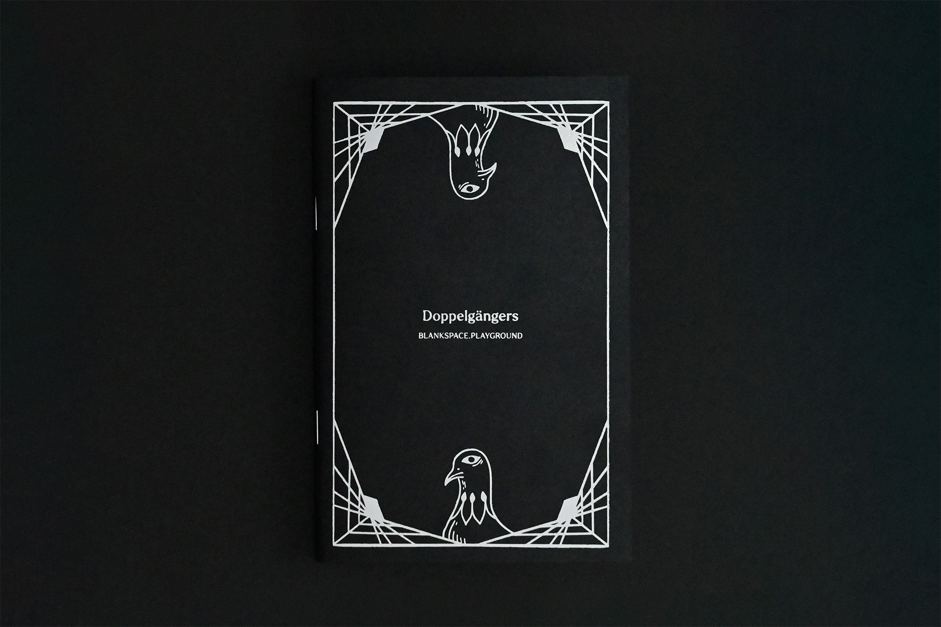 zine preview gif of 'doppelgängers'