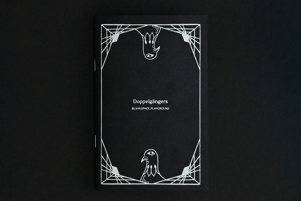cover of zine 'doppelgängers'