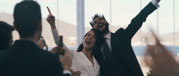 La entrañable boda de Kike y Bárbara en Cabo de Gata