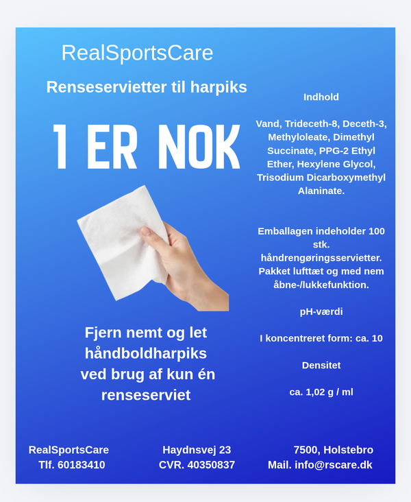 Ny harpiksfjerner