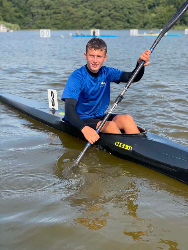 KAJAK: Medaljehøst i Finland – Mathias Nielsen snupper 6 guld og 1 sølv til Nordisk Mesterskab