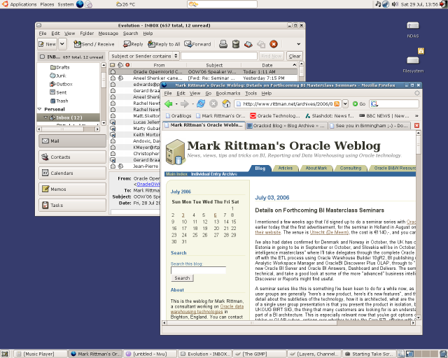 Mark's Ubuntu Desktop