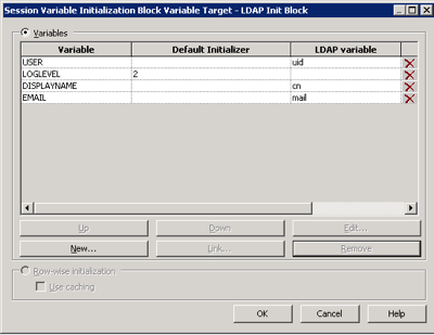 System Session Variables defined