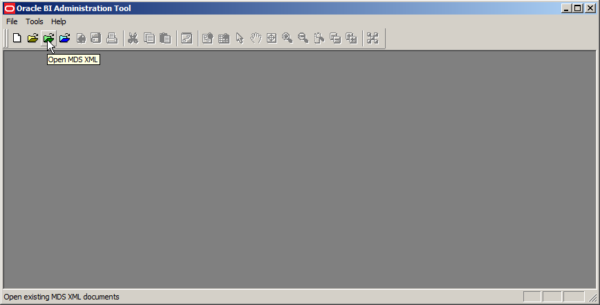MDS XML Toolbar
