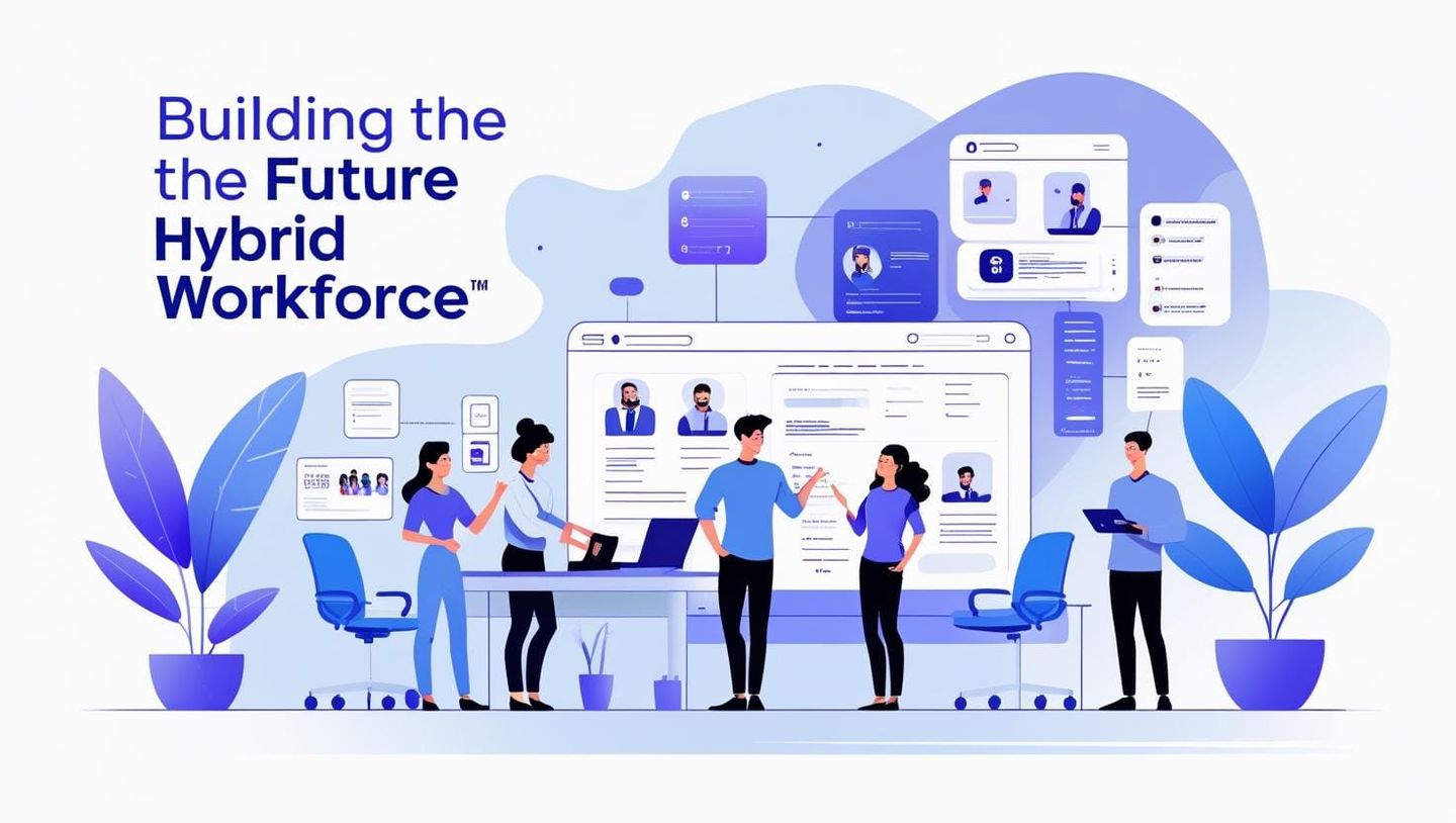 From Theory to Practice: From AI Fear to AI Fluency—Building the Future Hybrid Workforce