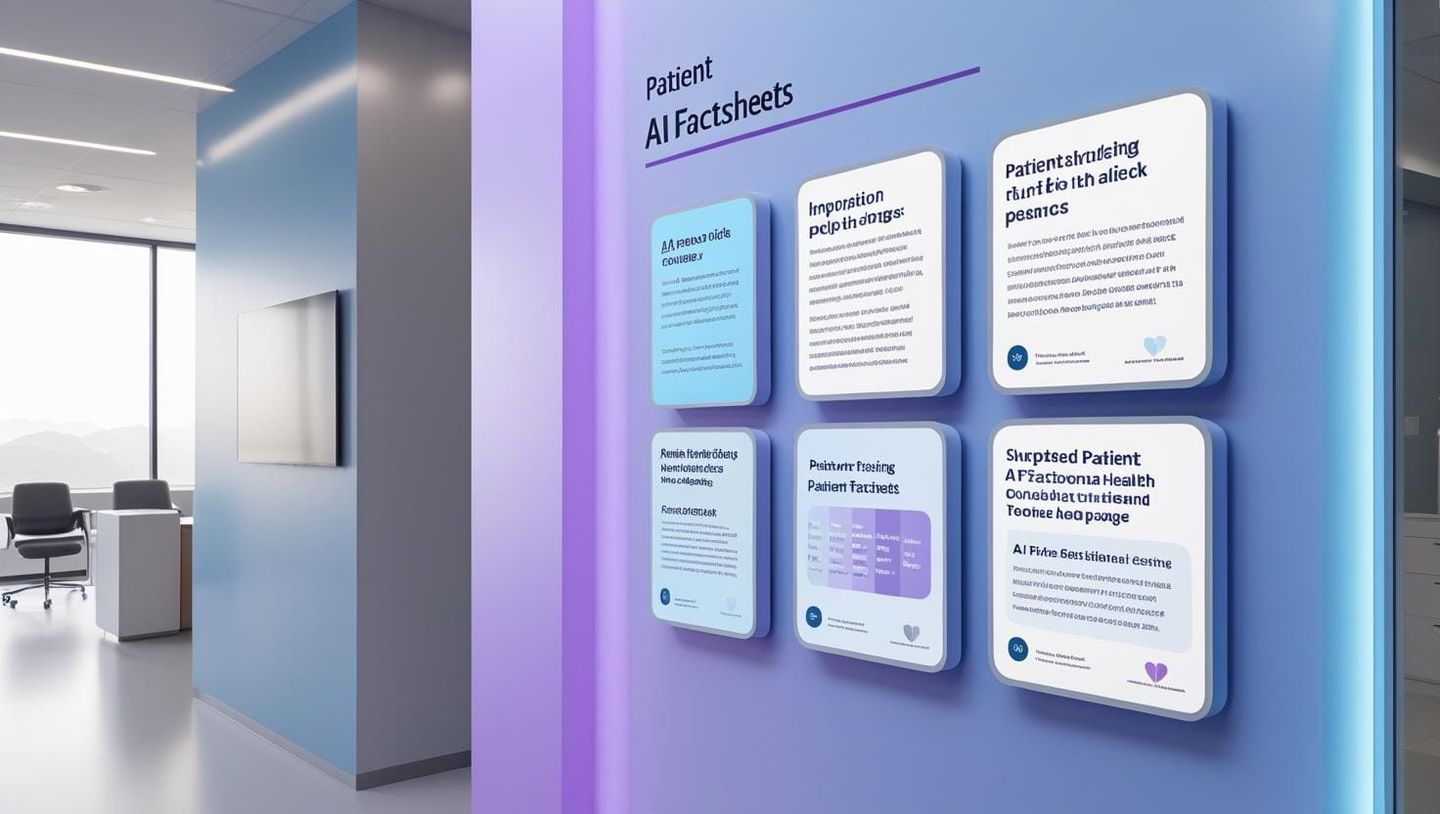 Patient-Facing AI Factsheets: From Theory to Practice