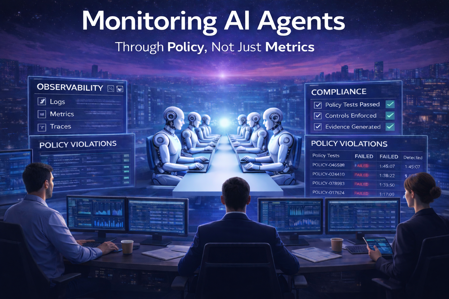 Monitoring AI Agents Through Policy, Not Just Metrics