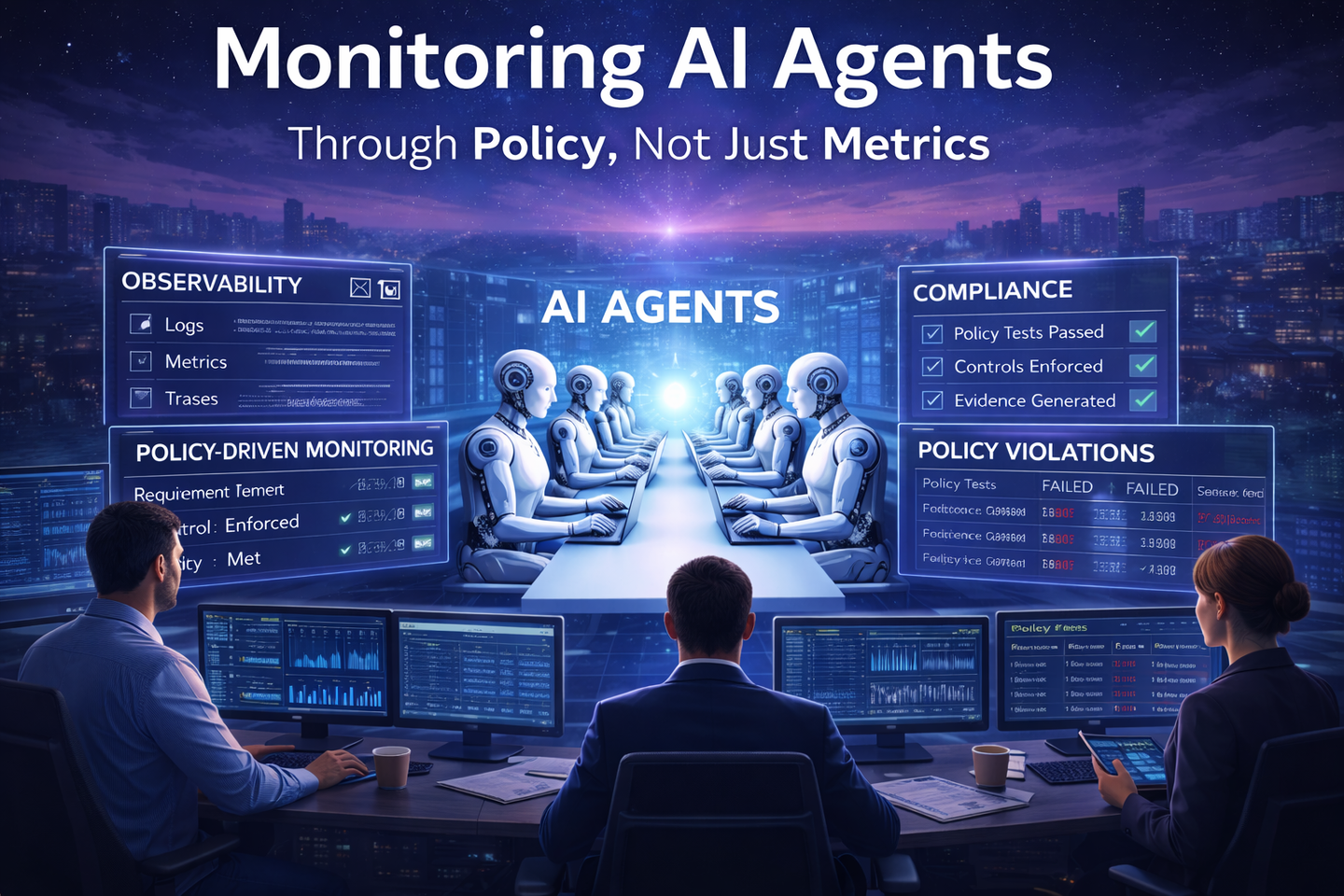 Monitoring AI Agents Through Policy, Not Just Metrics
