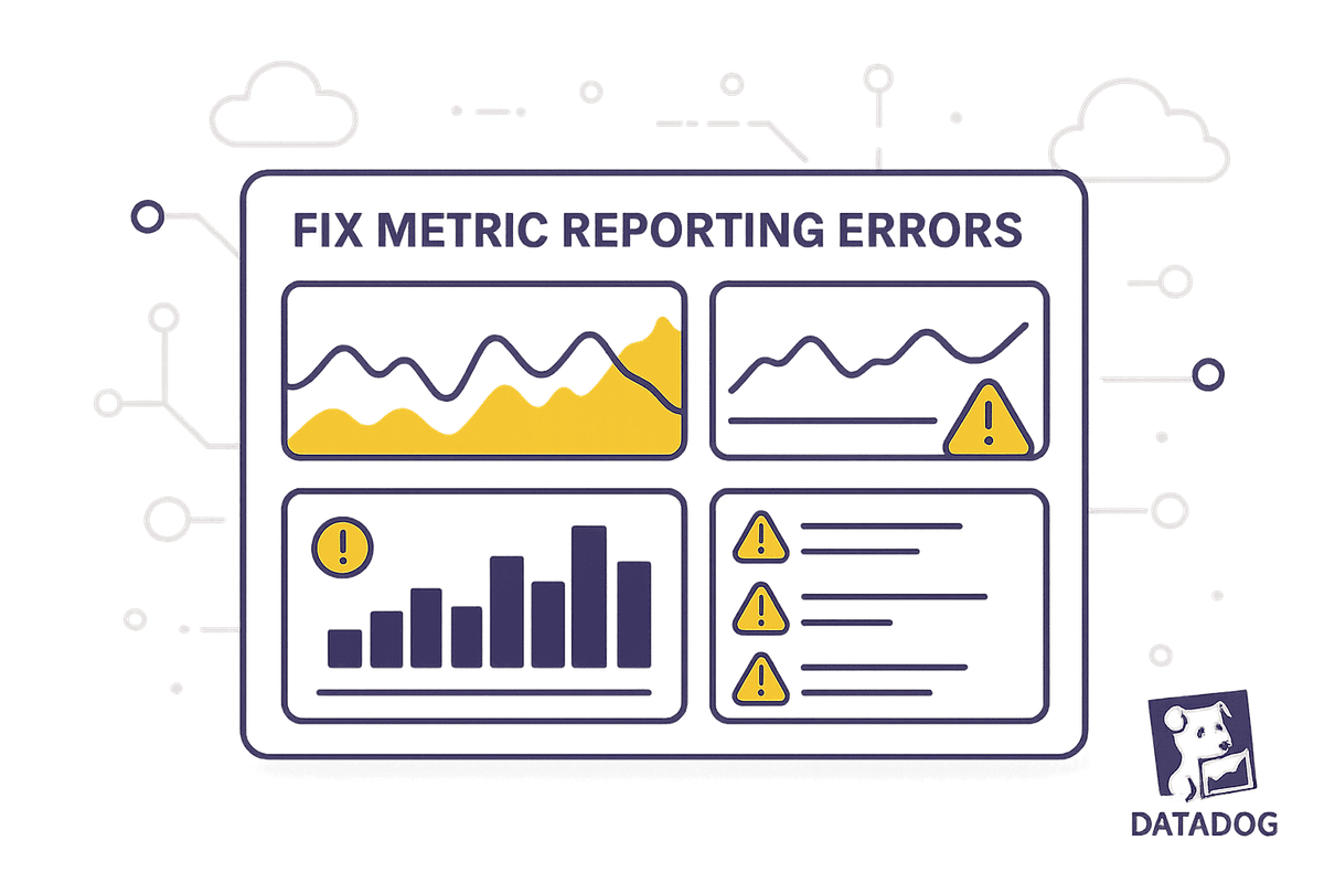 Fix Metric Reporting Errors in Datadog