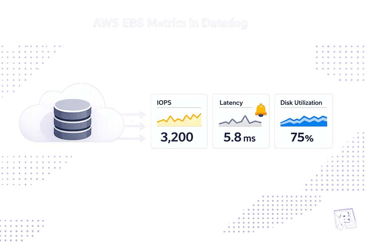 Ultimate Guide to AWS EBS Metrics in Datadog