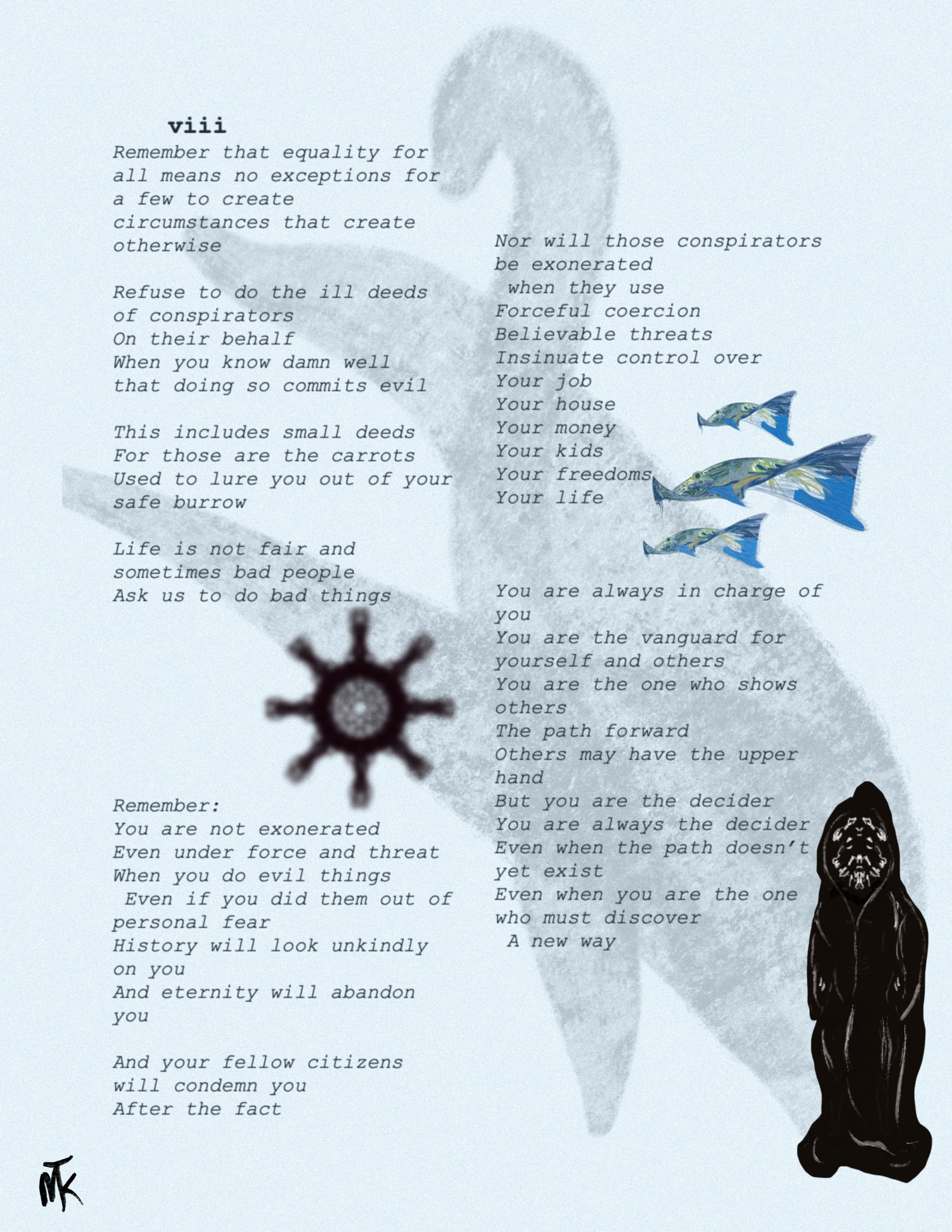 Text of Captain and Shepherd stanza 8 with some minor visuals