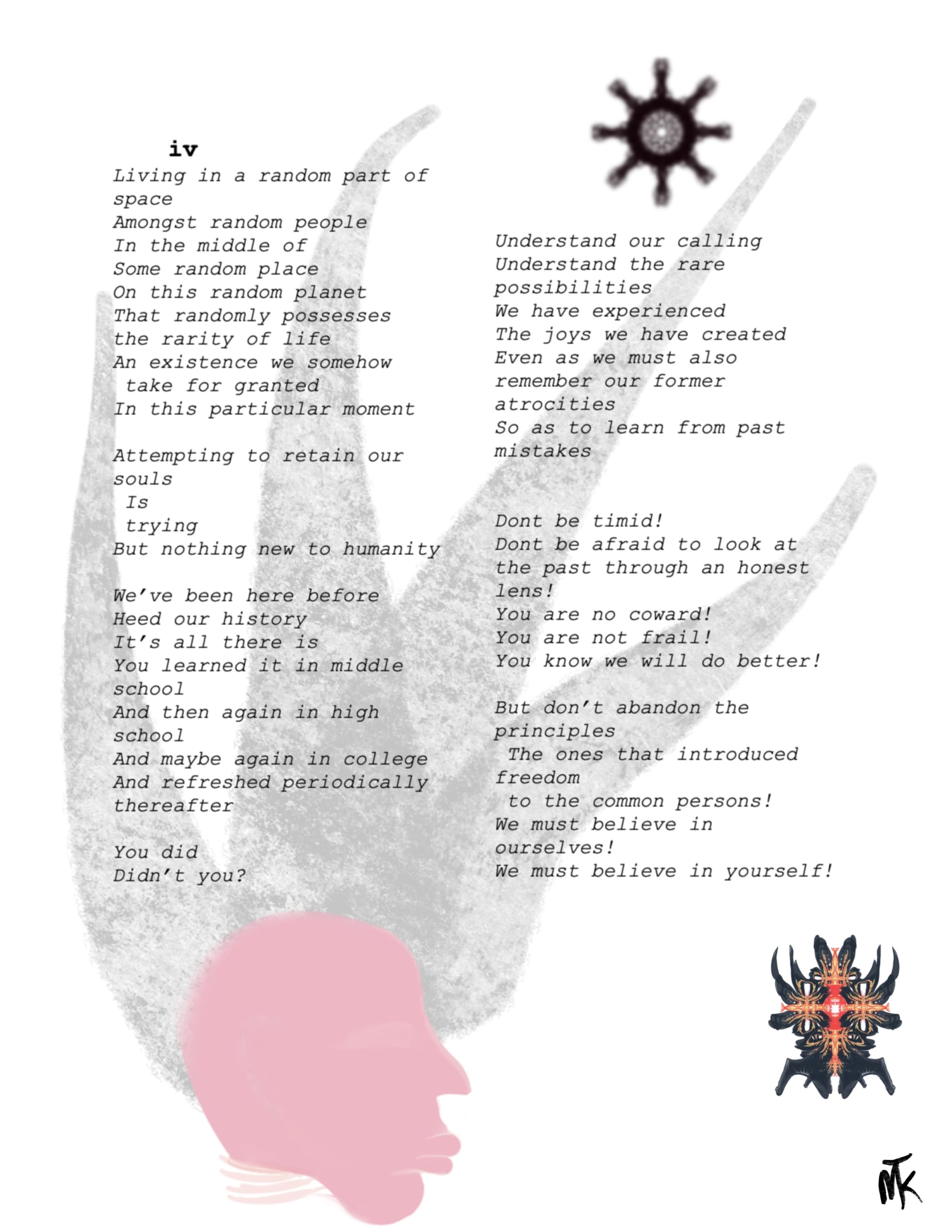 Text of Captain and Shepherd stanza 4 with some minor visuals