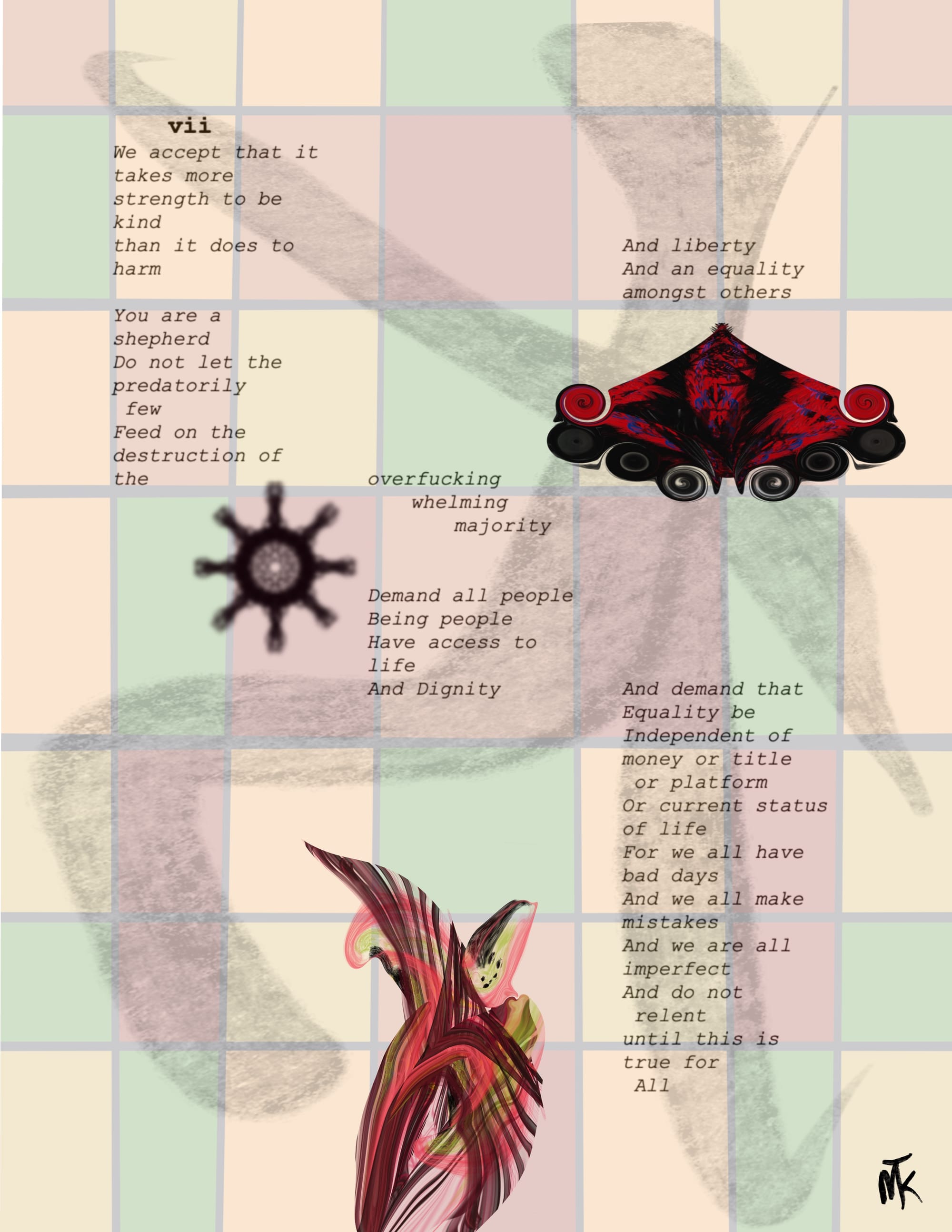 Text of Captain and Shepherd stanza 7 with some minor visuals