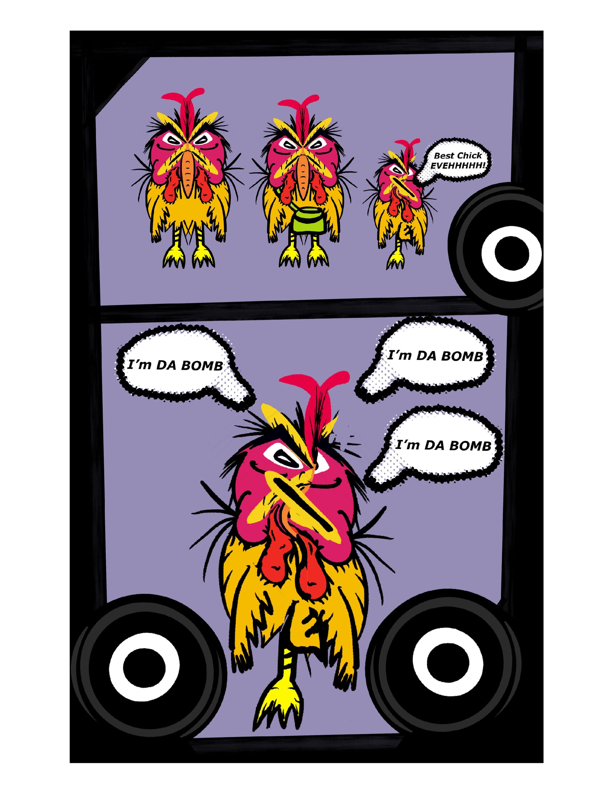 Itsa Chick page 7 (chicks and parasites)