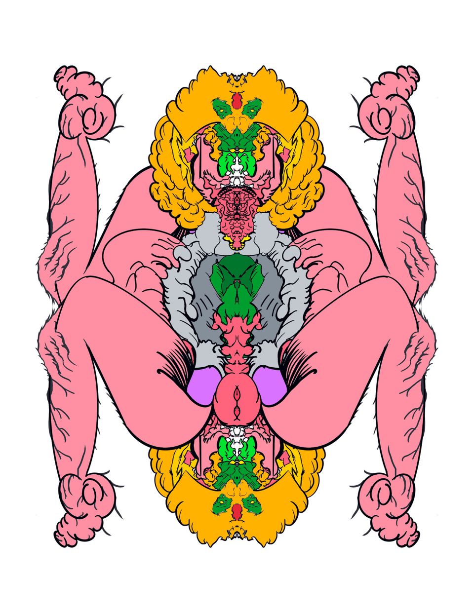 Walking in Spring in Suburbia