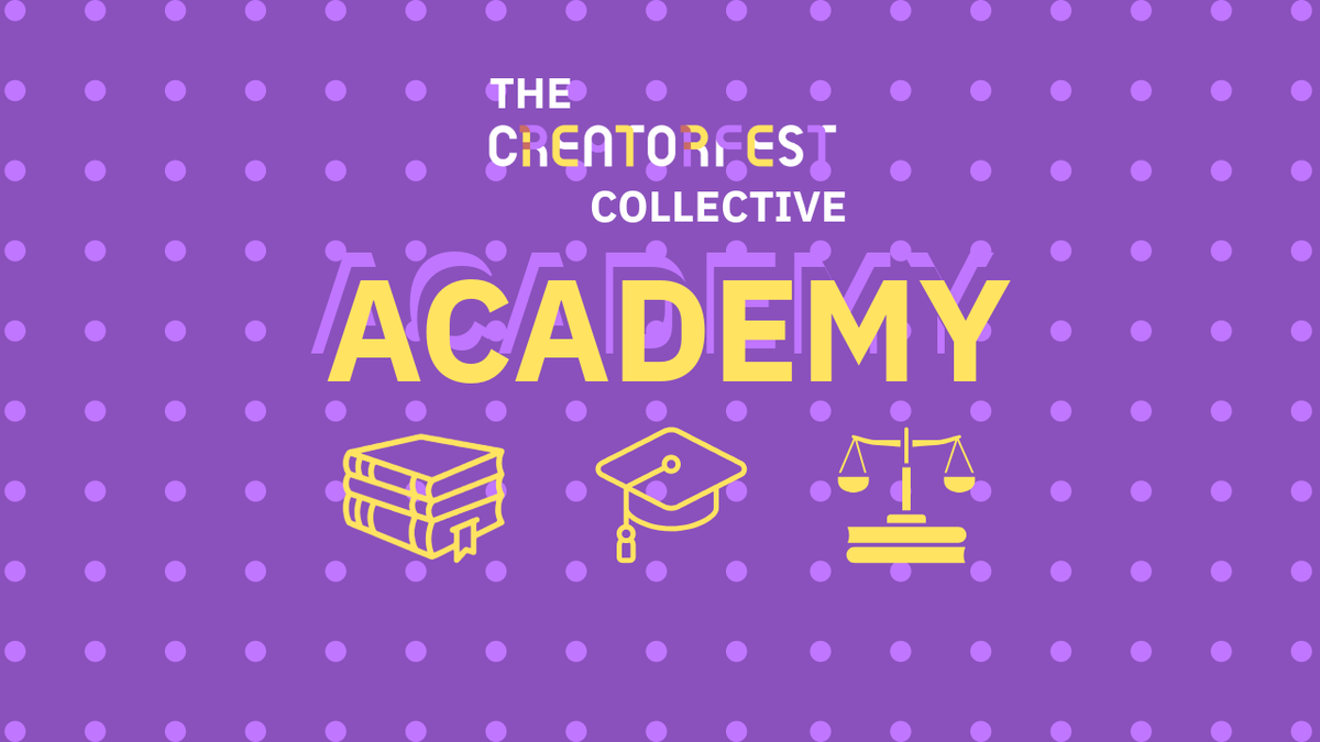 Introducing the CreatorFest Academy: A New Essential Resource for Creators Post feature image
