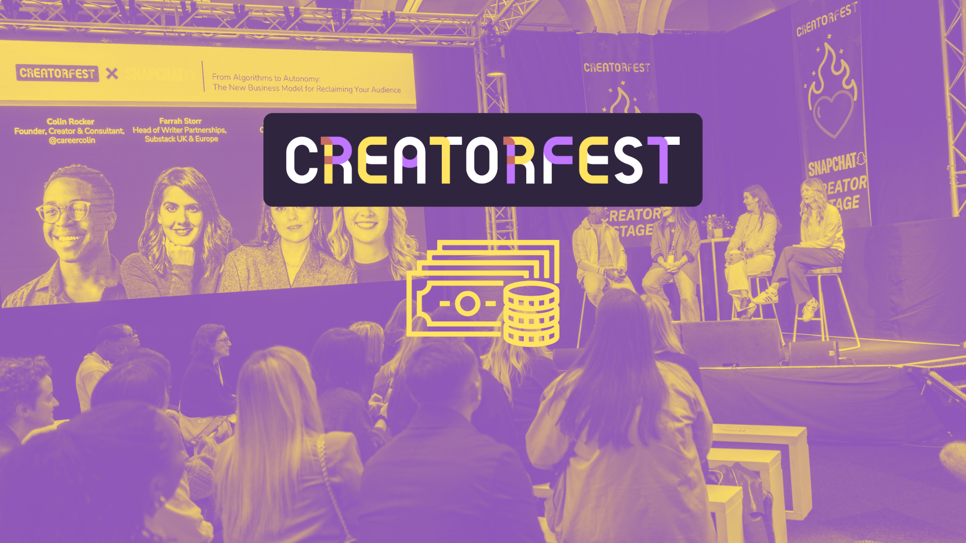 4 Things You’ll Actually Learn in CreatorFest’s New Monetisation Session Series Post feature image