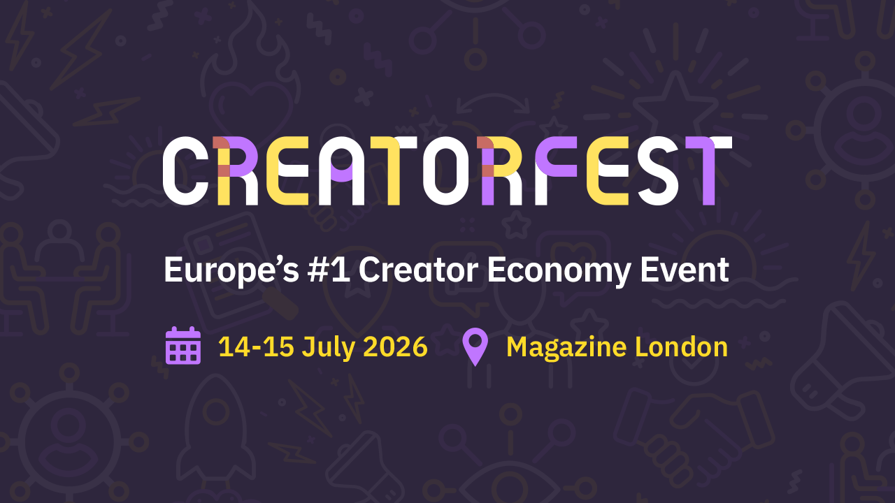 CreatorFest 2026 Tickets Are On Sale Now! Post image