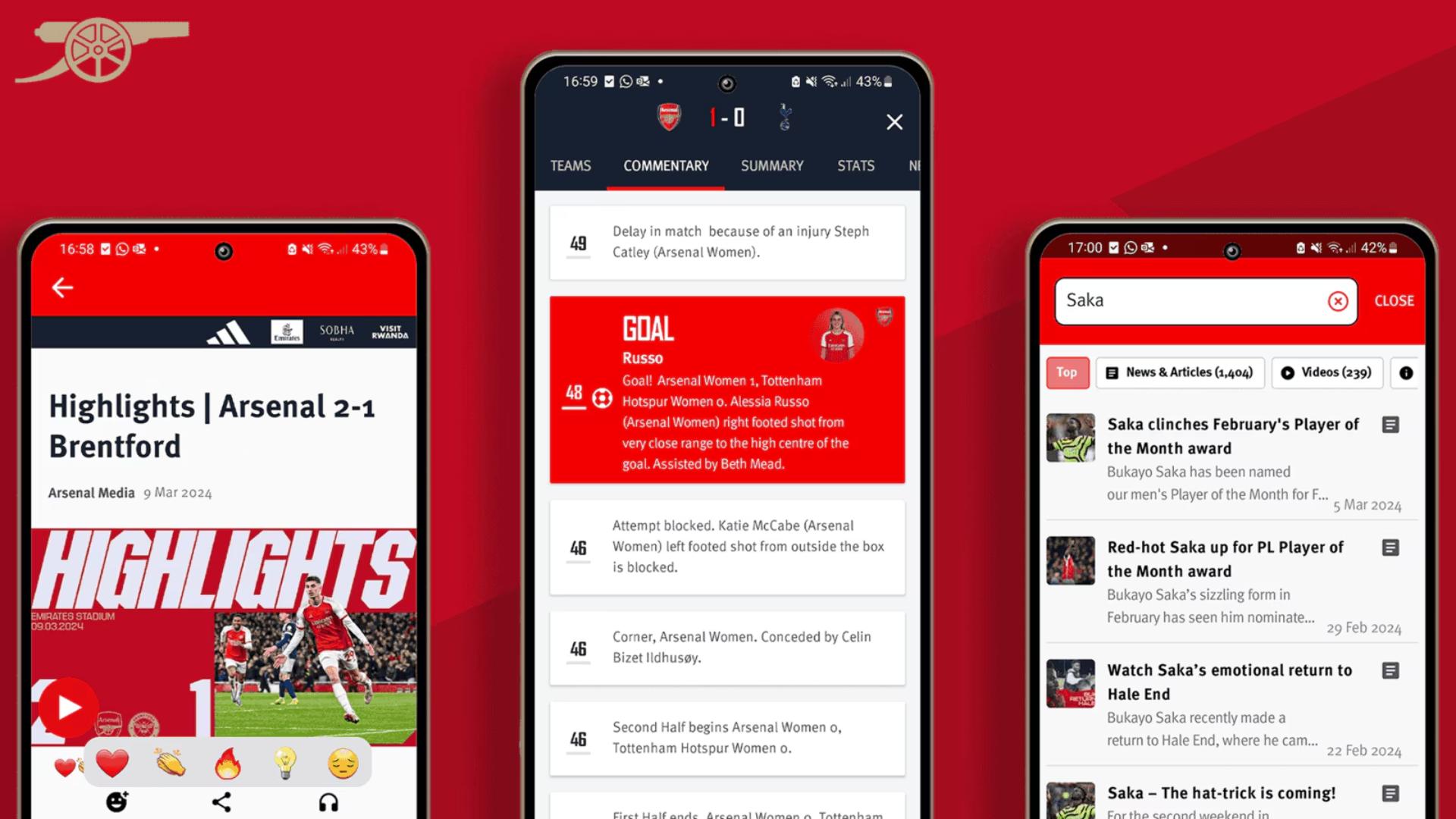 Arsenal Football Club Launches Content-First Fan App Post image