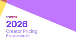 CreatorOS’s Creator Pricing Report Reveals Exactly How Much Creators Should Charge in 2026 Post feature image