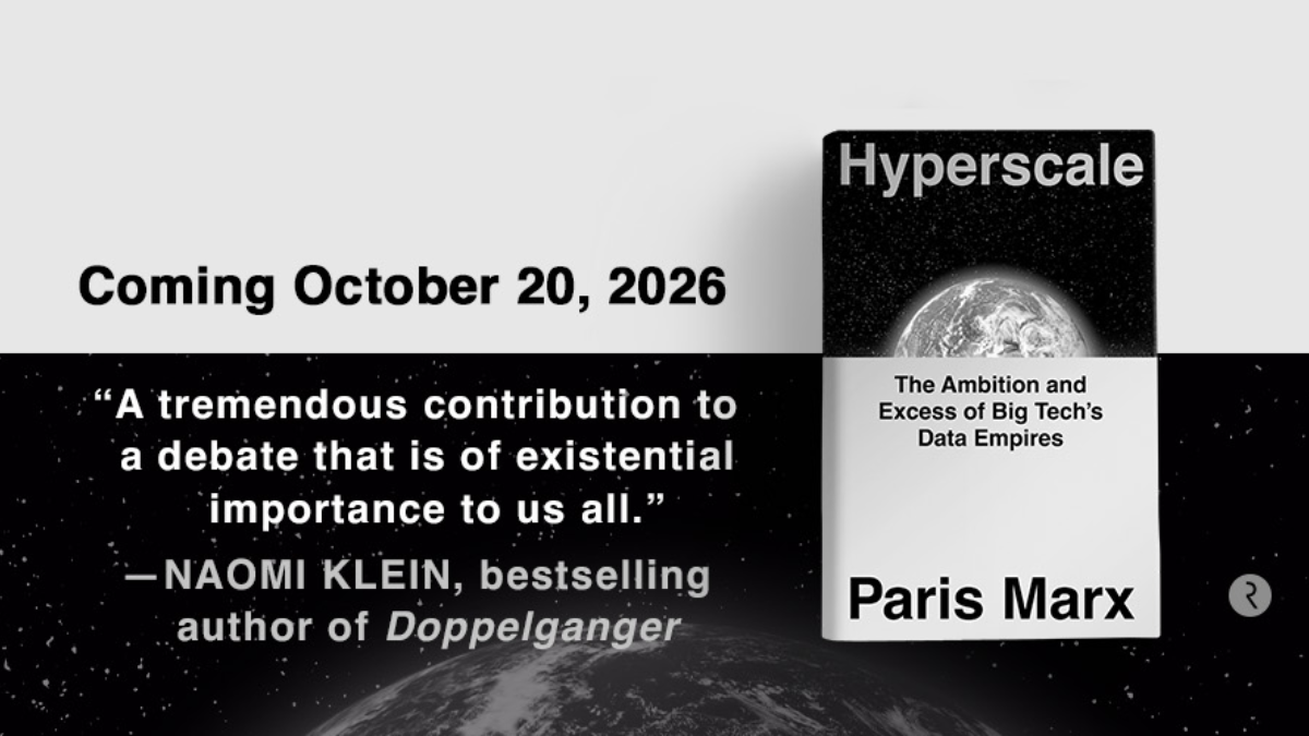 Why I wrote Hyperscale