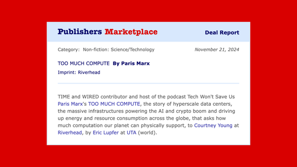 I’m writing a new book!