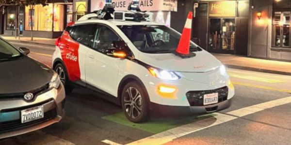Stopping robotaxis with traffic cones