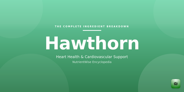 The Complete Ingredient Breakdown: Hawthorn