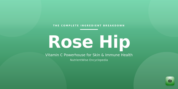 The Complete Ingredient Breakdown: Rose Hip