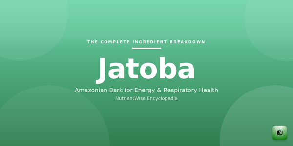 The Complete Ingredient Breakdown: Jatoba