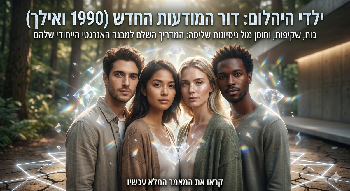 "שקיפות מול שליטה: המדריך השלם להבנת ילדי היהלום של העידן החדש."