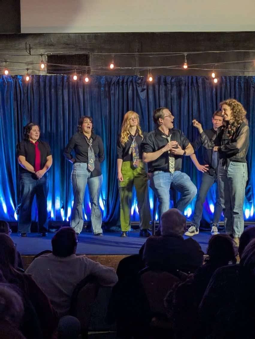 Newman alumni employ improv skills in professional troupe