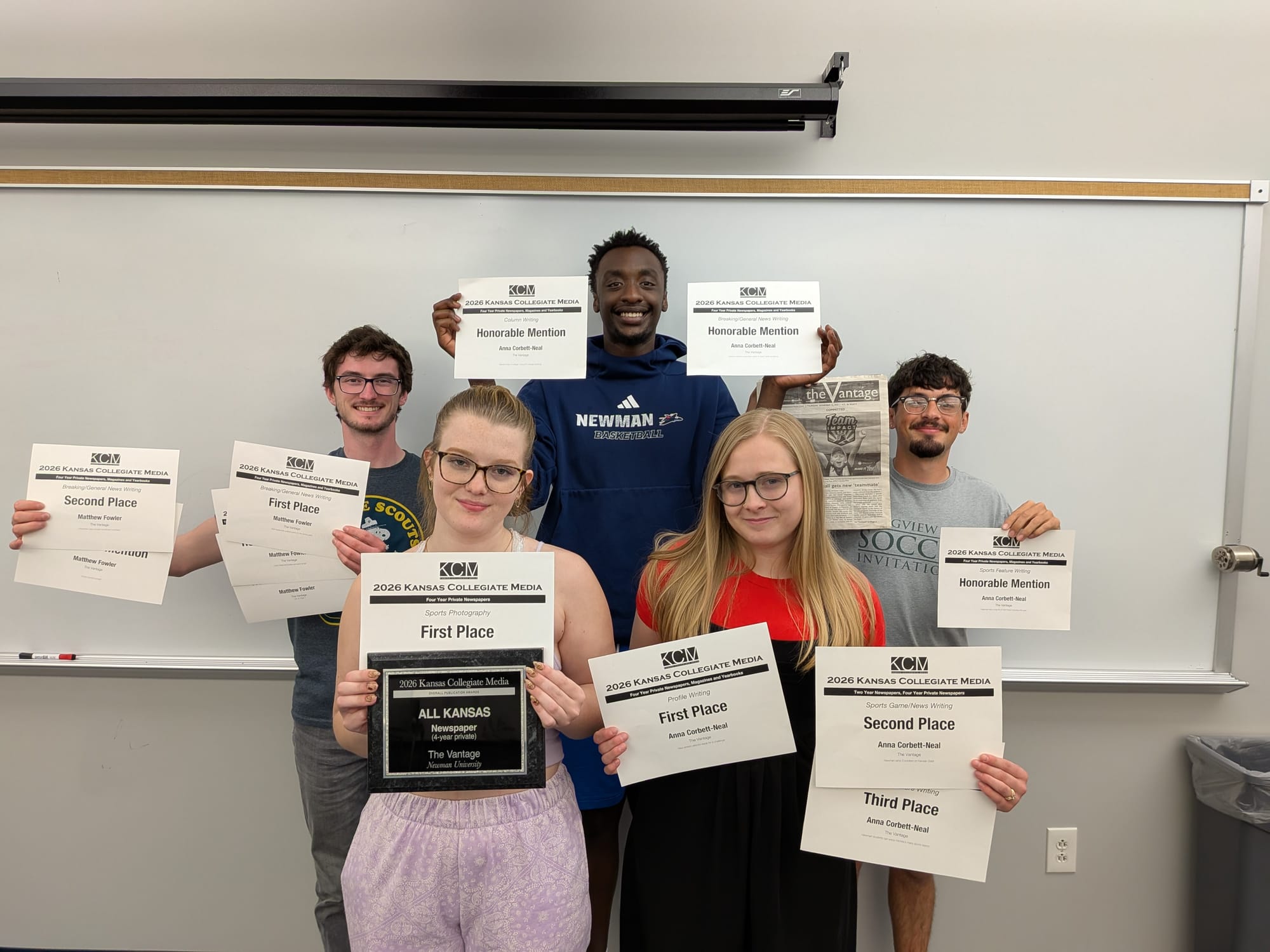 Vantage staff wins top award for fourth year