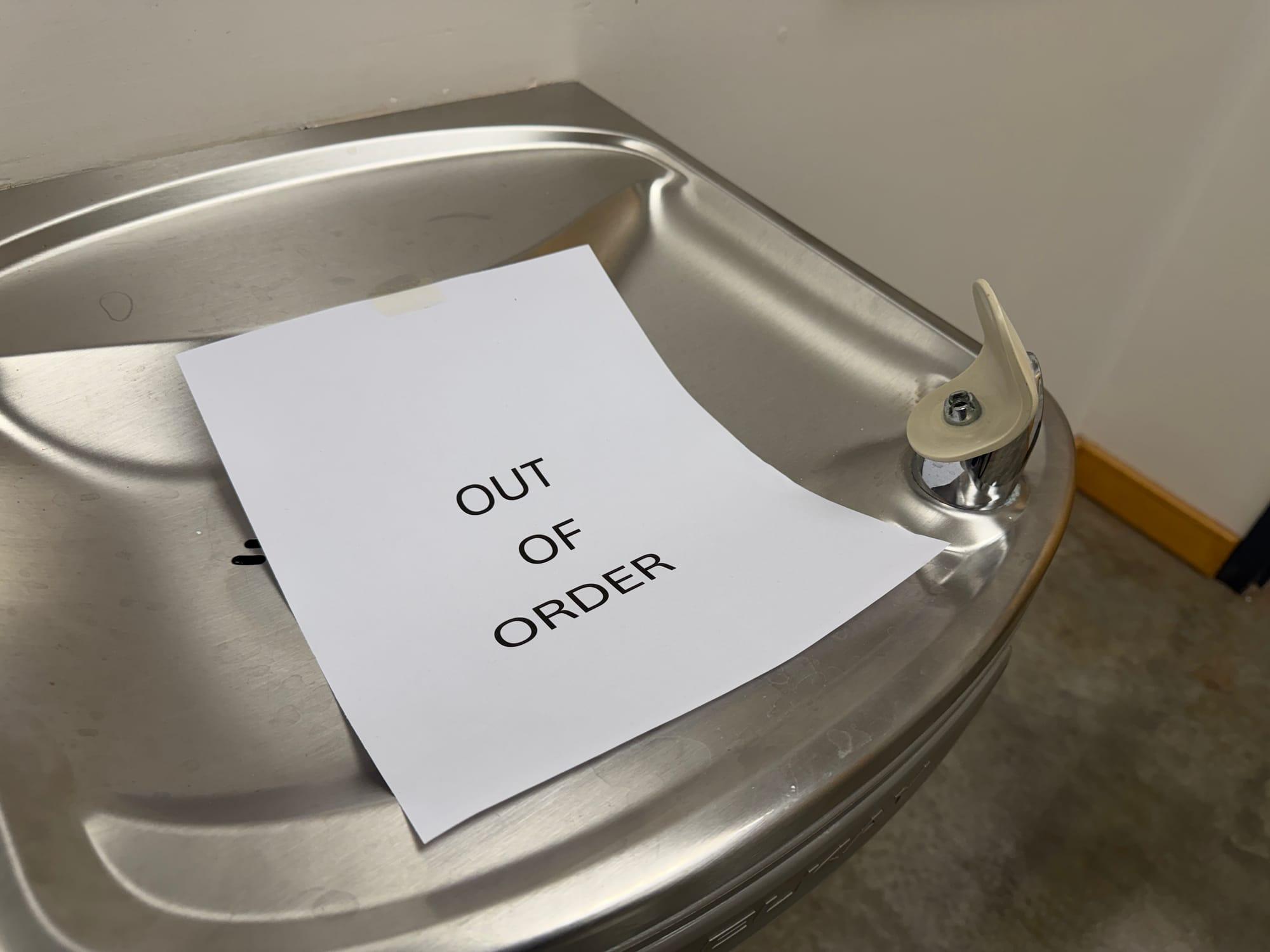 Boil water advisory continues into today