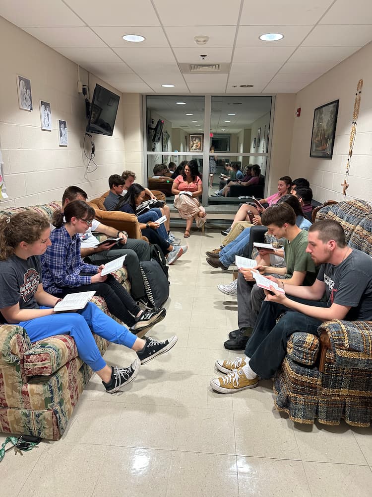 Students in Metanoia focus on living Christ-centered lives