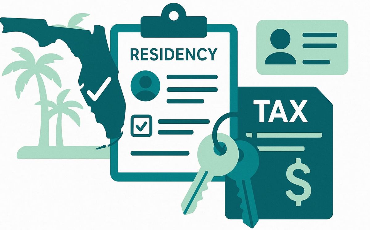 How to establish residency in Florida for tax purposes
