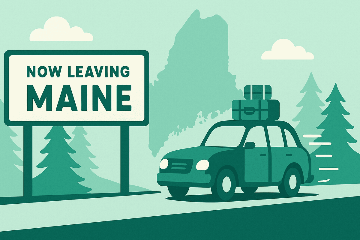 How to leave Maine residency?