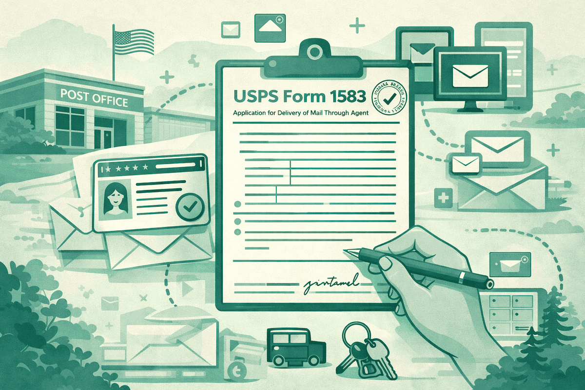 USPS Form 1583: what it is and why every virtual mailbox requires it