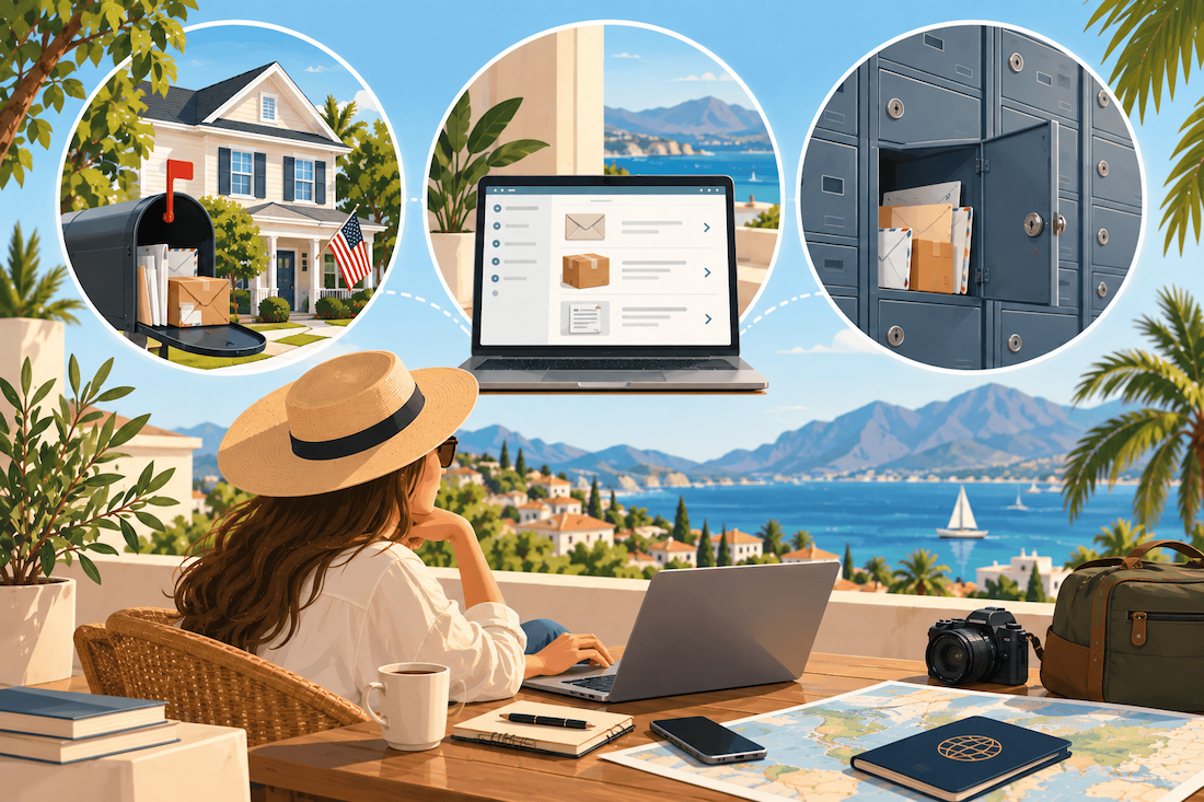 PO Box alternatives for Americans abroad: residential address vs virtual mailbox vs PO Box