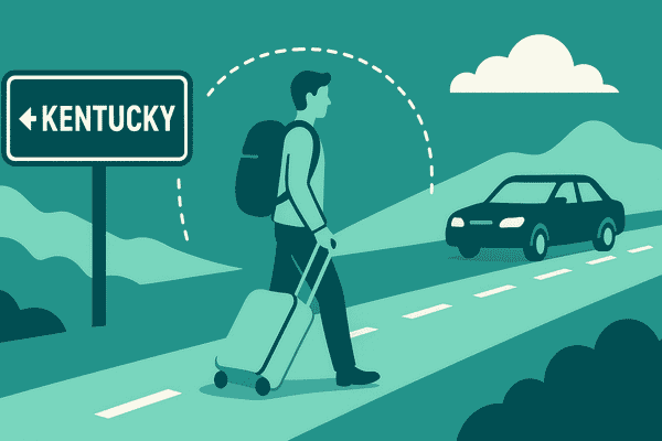 How to leave Kentucky residency?