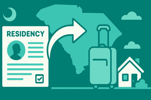 How to leave South Carolina residency?