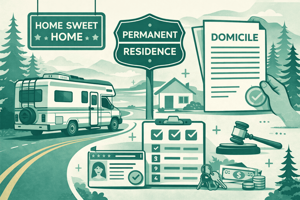 How to establish permanent residence in an RV (the legal way)