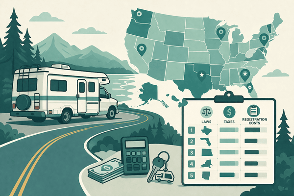 5 RV-friendly states ranked: laws, taxes, and registration costs compared