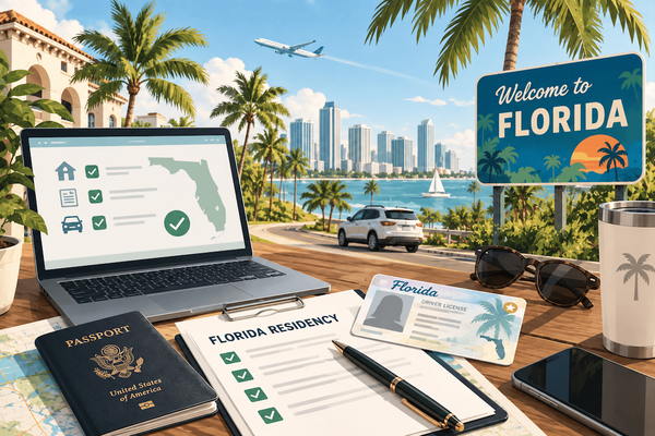 Fastest ways to become a Florida resident (2026 guide)